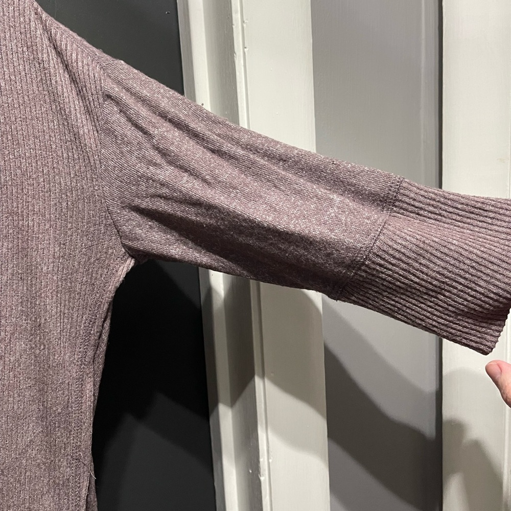 Dusty Purple Maurices 3/4 sleeve top